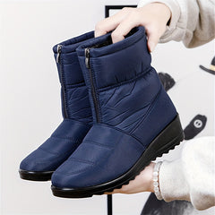Women's Thermal Snow Boots Waterproof Slip on Winter Ankle Boots