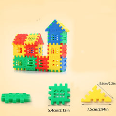 Large Block House Assembly Educational Toys Halloween