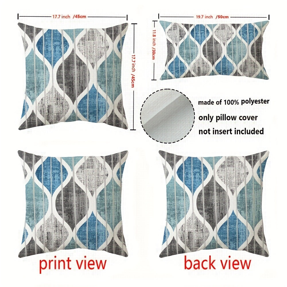 Bohemian Pillow Cover Double Sided Printing Sofa Car Cushion Decoration