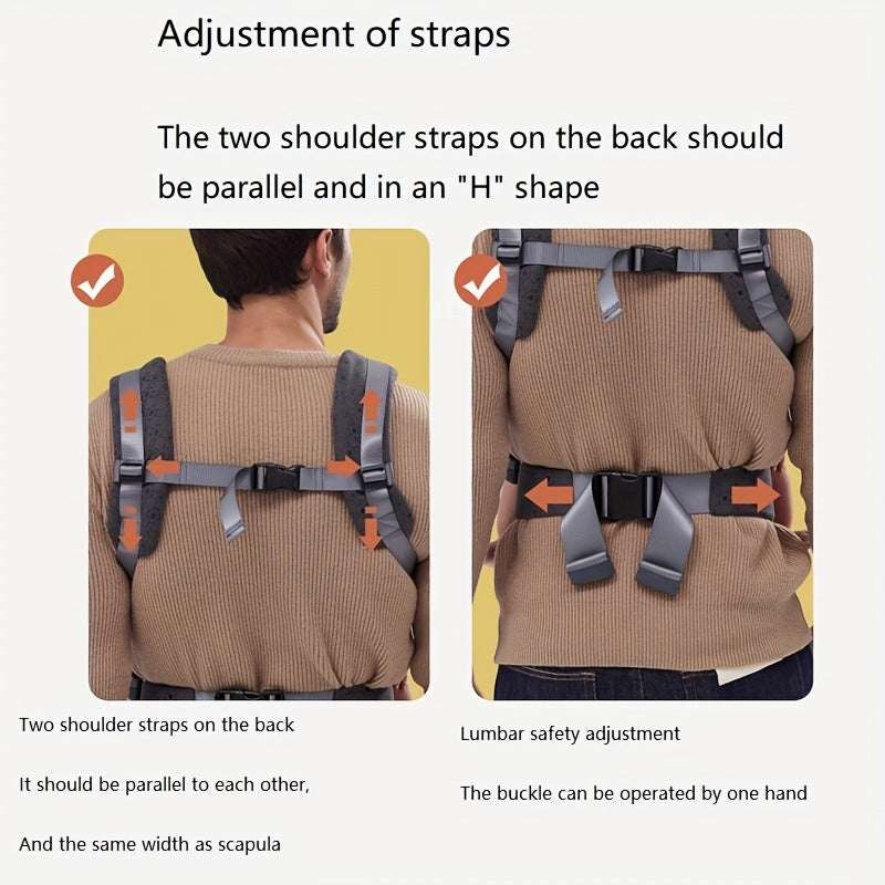 All Seasons Ergonomic 6-in-1 Baby Carrier Newborn To Toddler