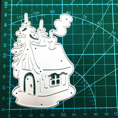 Metal Cutting Dies Stencils for DIY Scrapbooking Christmas House Cards Making