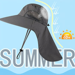 Outdoor Bucket Hat Men's Women's Sunscreen Quick drying UV Protection Sunshade