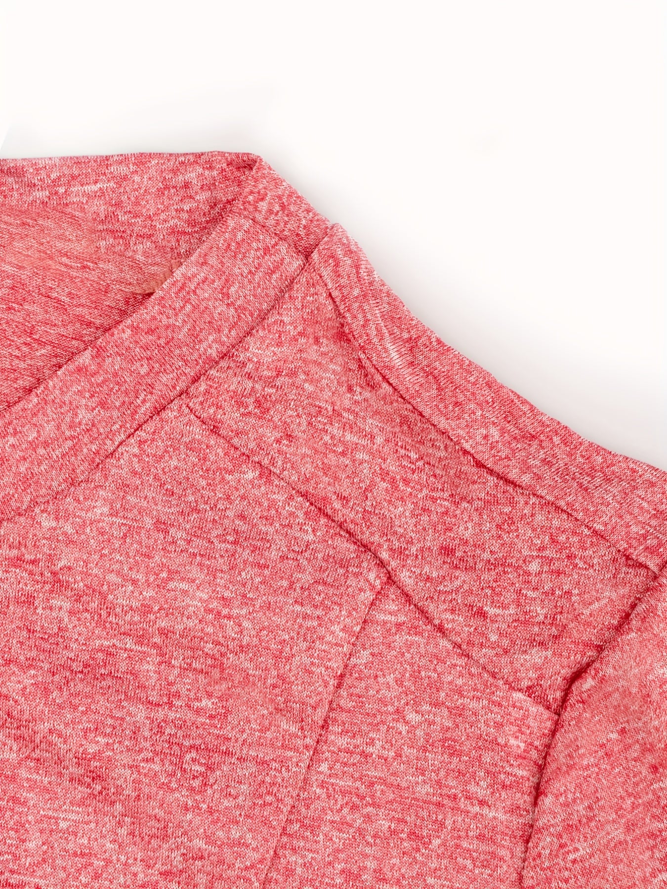 Red Quick Dry Short Sleeve Fitness Yoga Top