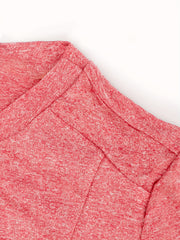 Red Quick Dry Short Sleeve Fitness Yoga Top