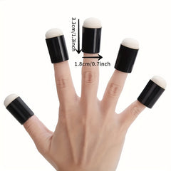 10pcs Sponge Finger Daubers Foam Tool for Finger Painting