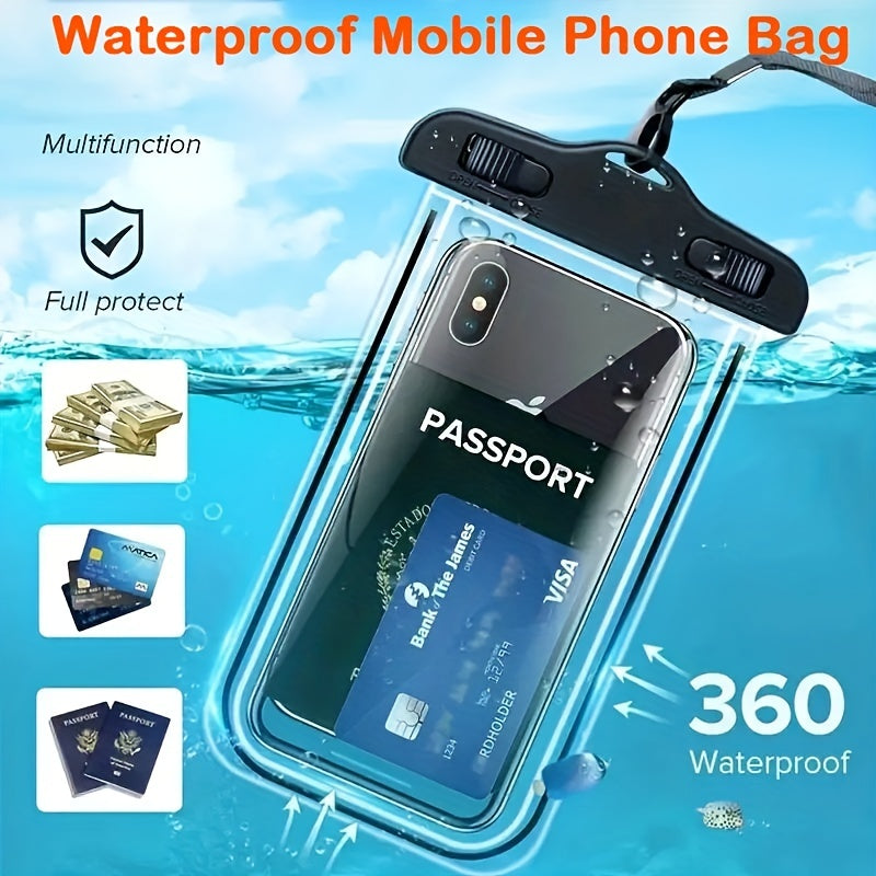 Waterproof Phone Bag Touch Screen Case for Outdoor Activities