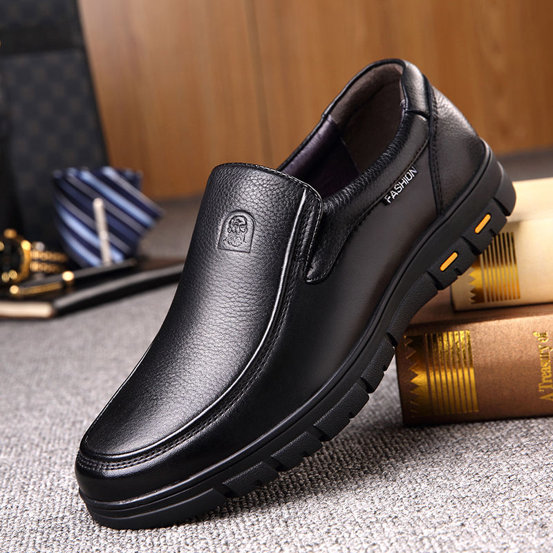 LAORENTOU Men's Slip On Oxford Shoes Dress Shoes