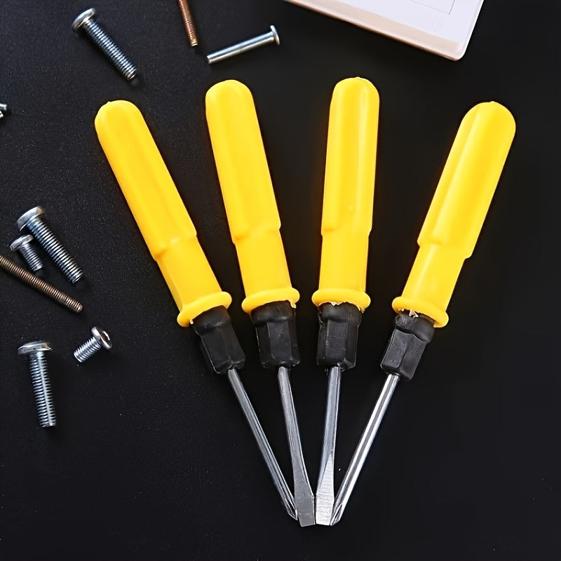 1pc Dual purpose Screwdriver Manual Cross Screwdriver Repair Tool