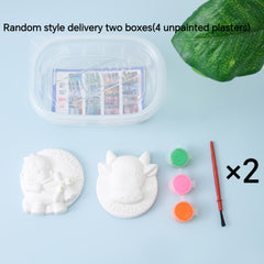DIY Hand Painting Craft Kit 4pcs Set for Beginners