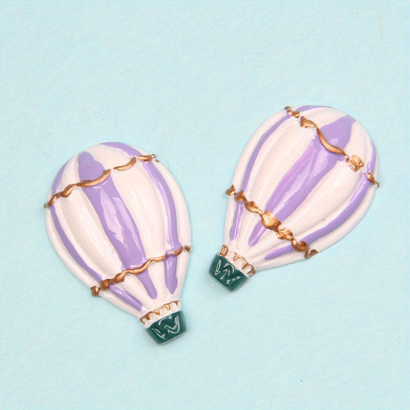 2PCS Ballon Accessories DIY Resin Ornaments For Kitchen Photo Board