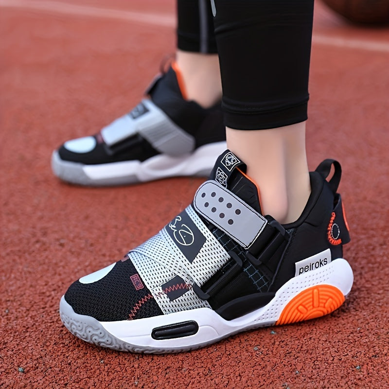 Boys Casual Mixed Low Top Sneakers Breathable Anti Slip Shoes