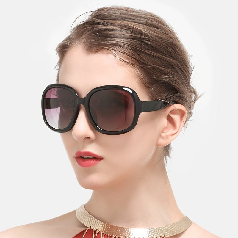 Vintage Square Sunglasses Retro Eyewear UV Blocking