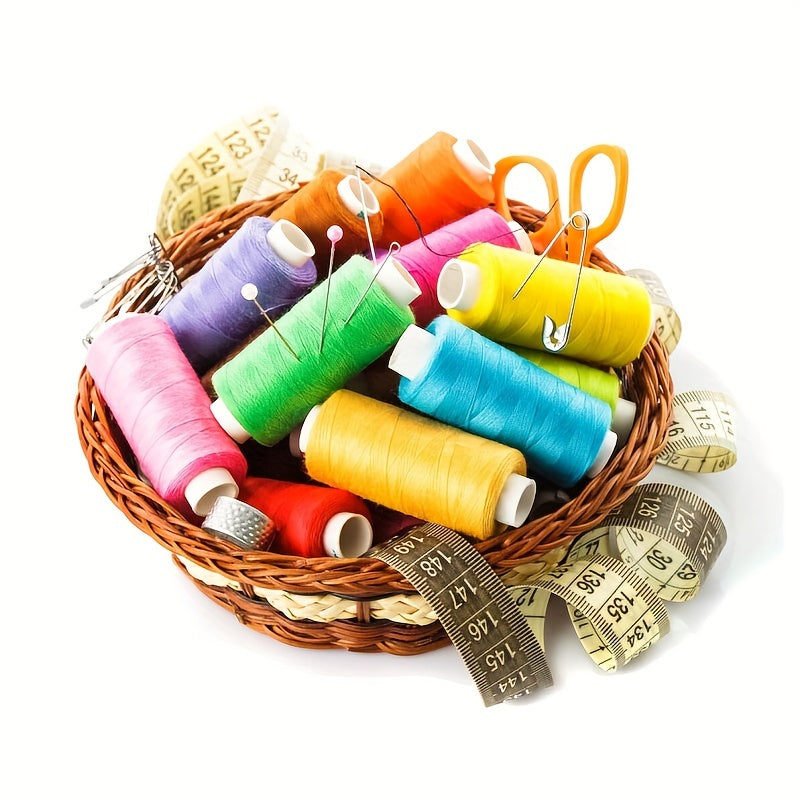 60 Colors Sewing Thread Set Mixed 6m Each Roll Knitting Accessories