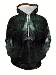 Men's Casual 3D Print Hoodie Hooded Sweatshirt