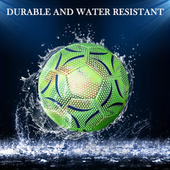 Reflective Football Set Size 5 for Night Games and Training