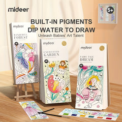 Children's Watercolor Painting Coloring Book