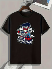Men's Sports T shirt Graphic Tee for Fitness Activities