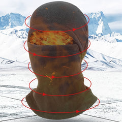 Winter Windproof Cap Riding Mask Coldproof Thickened Headwear Fleece Warm Cap