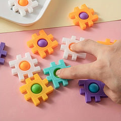 25pcs 3D Pop Bubble Fidget Toys Set Multicolor