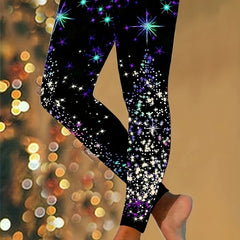 Glitter High Rise Leggings