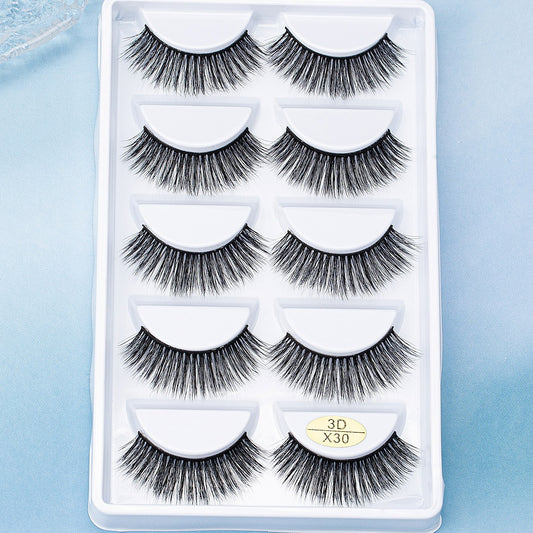 5 Pairs 3D Mink False Eyelashes Fluffy Long Dramatic Natural False Eyelashes