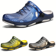 Men's Lightweight Comfy Clogs Non Slip Garden Shoes Summer