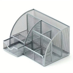 Metal Pen Holder Office Supplies Multifunctional Combination Holder
