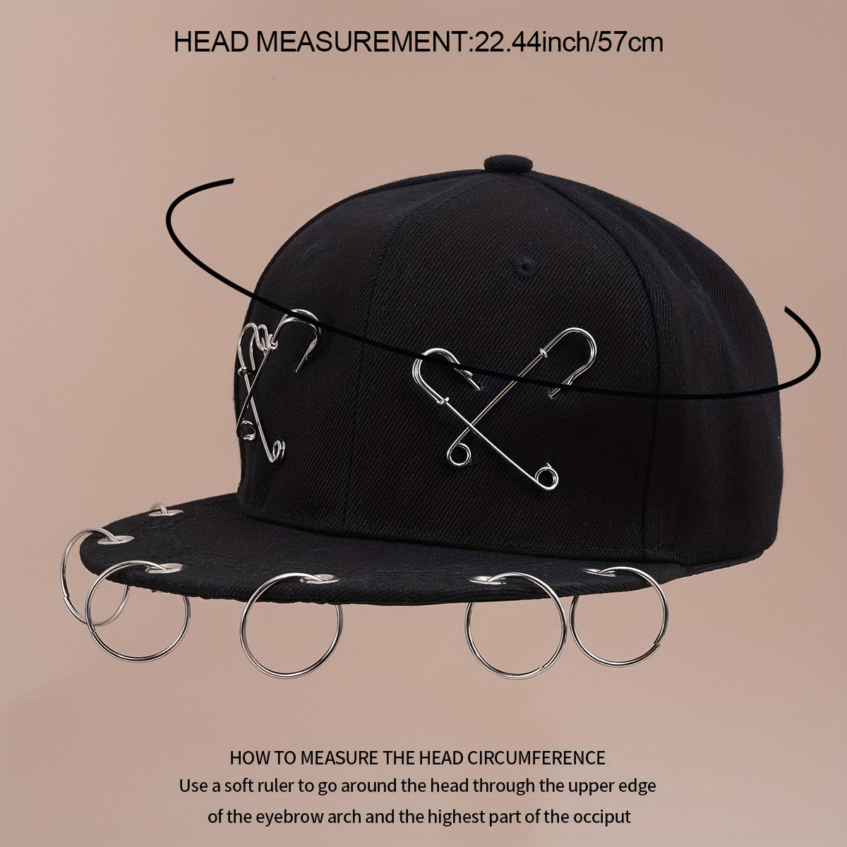 Summer Flat Brim Hat Baseball Cap Hip Hop Hat