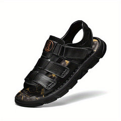 Men's Hook And Loop Sandals Non Slip Beach Shoes Summer