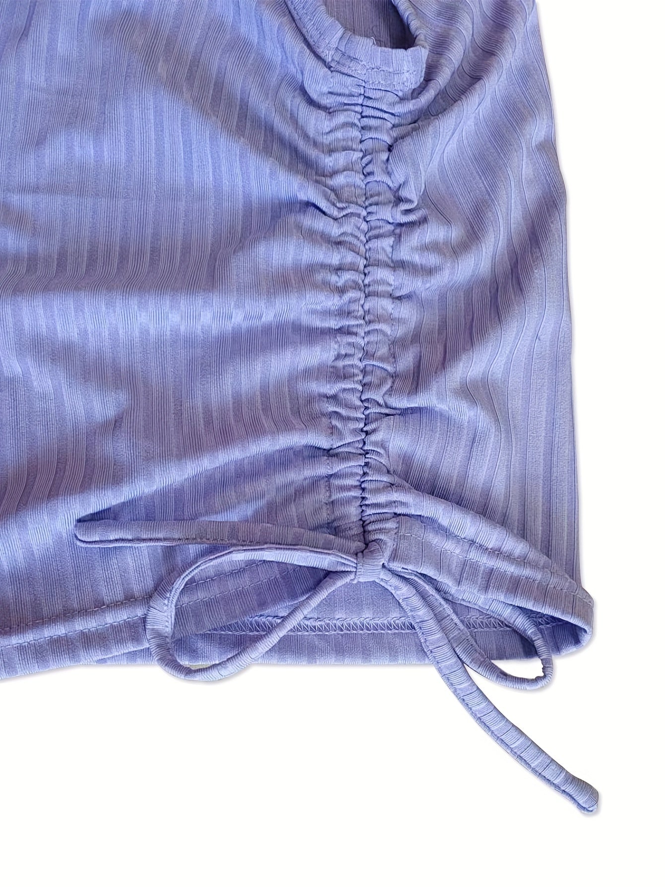 Casual Drawstring Tank Top for Women