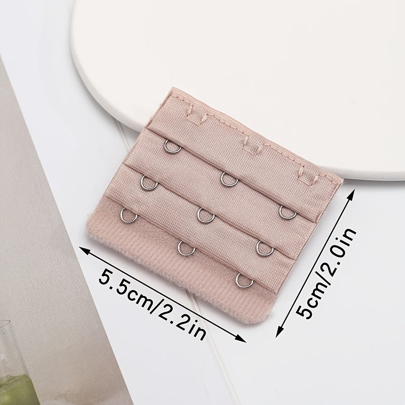 3pcs Elastic Bra Strap Extenders Comfortable Adjustable Bra Band