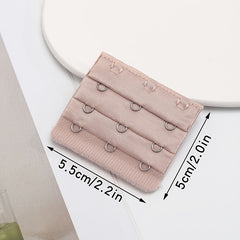 3pcs Elastic Bra Strap Extenders Comfortable Adjustable Bra Band