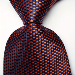 Men's Plaid Jacquard Necktie