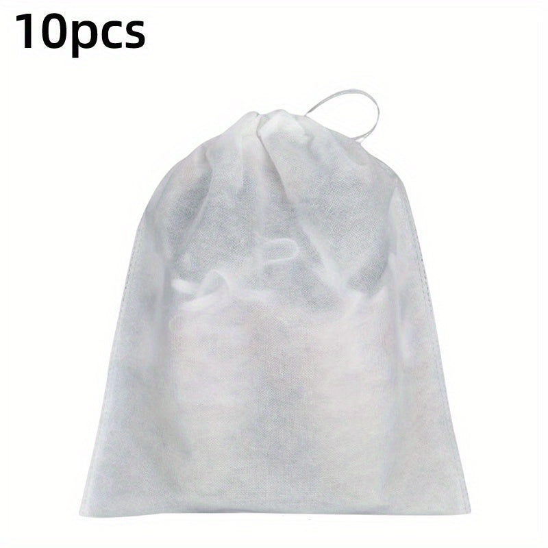 10pcs Moisture-proof Shoe Cover Bags for Drying Shoes