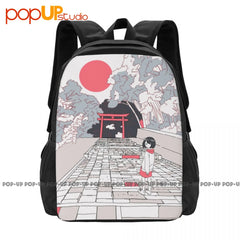 90S Anime Lofi Soft Grunge Manga Backpack Large Capacity