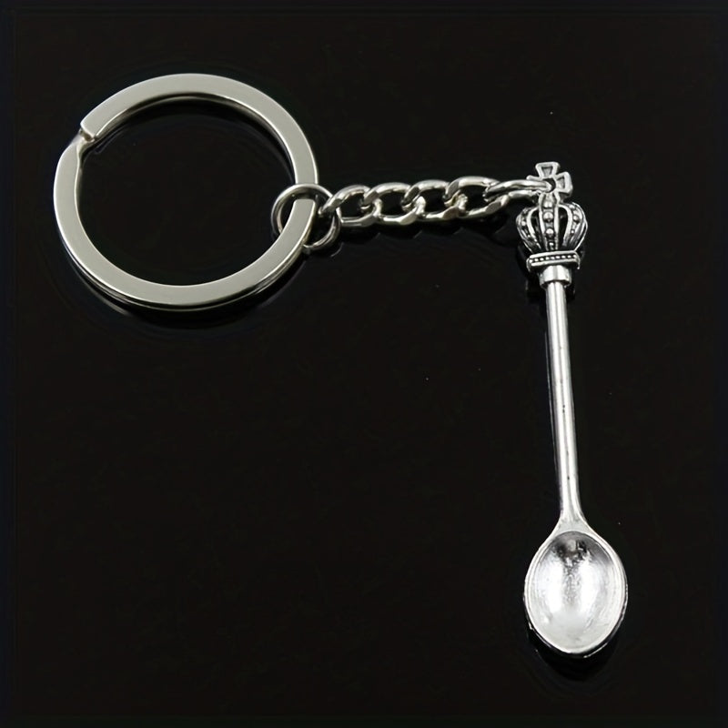 Crown Mini Tea Spoon Royal Alice Nose Keychain