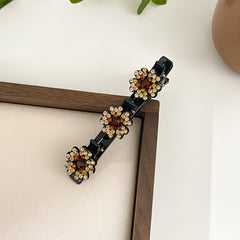 4pcs Girls Five petal Flower Hair Clips