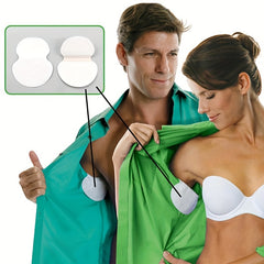 Thin Sweat Absorption Stickers Antiperspirant Patch Underarm Sweat, Pack of 2