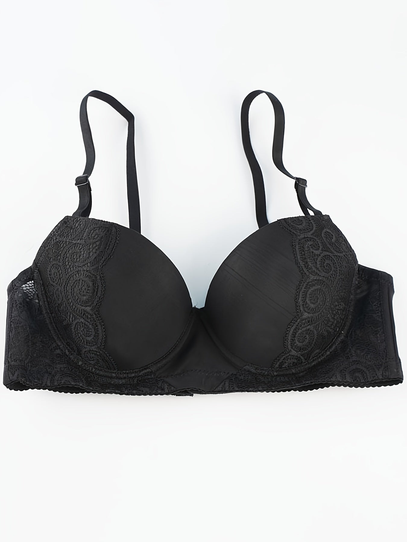 Lace Push Up Bra Comfy & Solid Intimates Bra