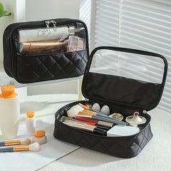 Waterproof Nylon Makeup Bag Large Capacity Toiletry Bag Cosmetic Storage