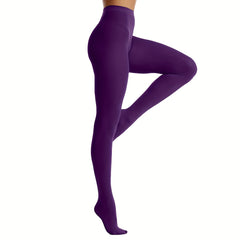 High Waist Slim Pantyhose Elastic Footed Stockings