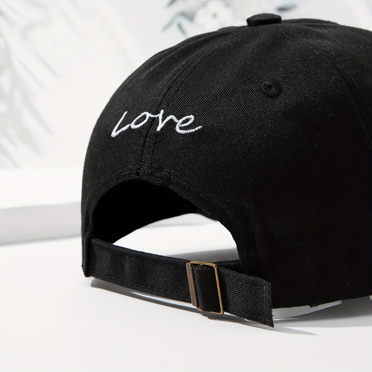Love Gesture Embroidered Baseball Cap Sun Protection Hat