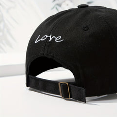 Love Gesture Embroidered Baseball Cap Sun Protection Hat