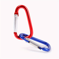 5pcs D Type Aluminum Buckle for Outdoor Camping