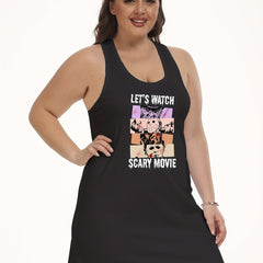 Grim Reaper Print Nightdress