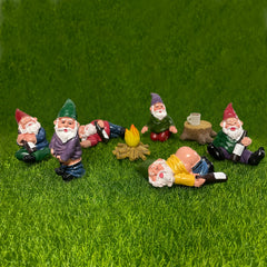 Drunken Gnomes Dwarf Garden Decor Outdoor Decorations Gift For Women