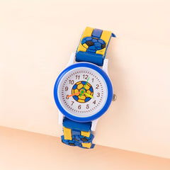Mesh Belt Cartoon Watch Band for Kids