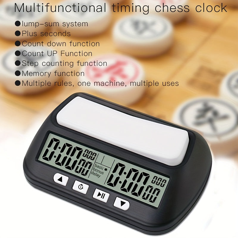 Professional Digital Chess Game Timer Count Up Down Timer Board Game Stopwatch
