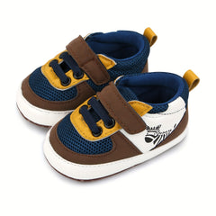 Cheerful Baby Boys Mesh Sneakers Lightweight Walking Shoes