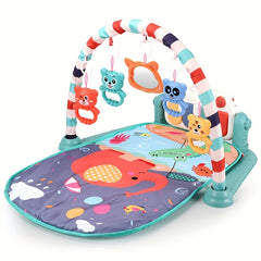 Baby Gym Activity Center With Colorful Baby Toys Keyboard Musical Baby Play Gym